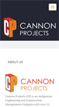 Mobile Screenshot of cannonprojects.com